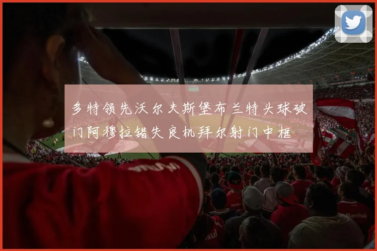 多特领先沃尔夫斯堡布兰特头球破门阿穆拉错失良机拜尔射门中框